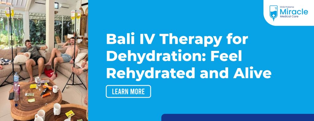 Bali IV Therapy for Dehydration