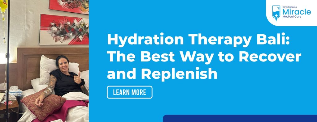 Hydration therapy Bali