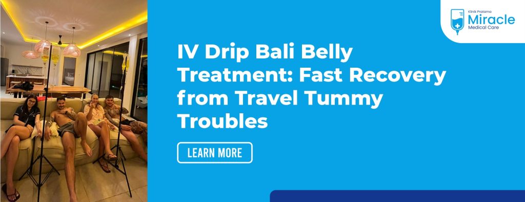 IV Drip Bali Belly Treatment
