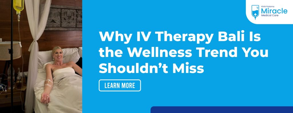 IV therapy Bali
